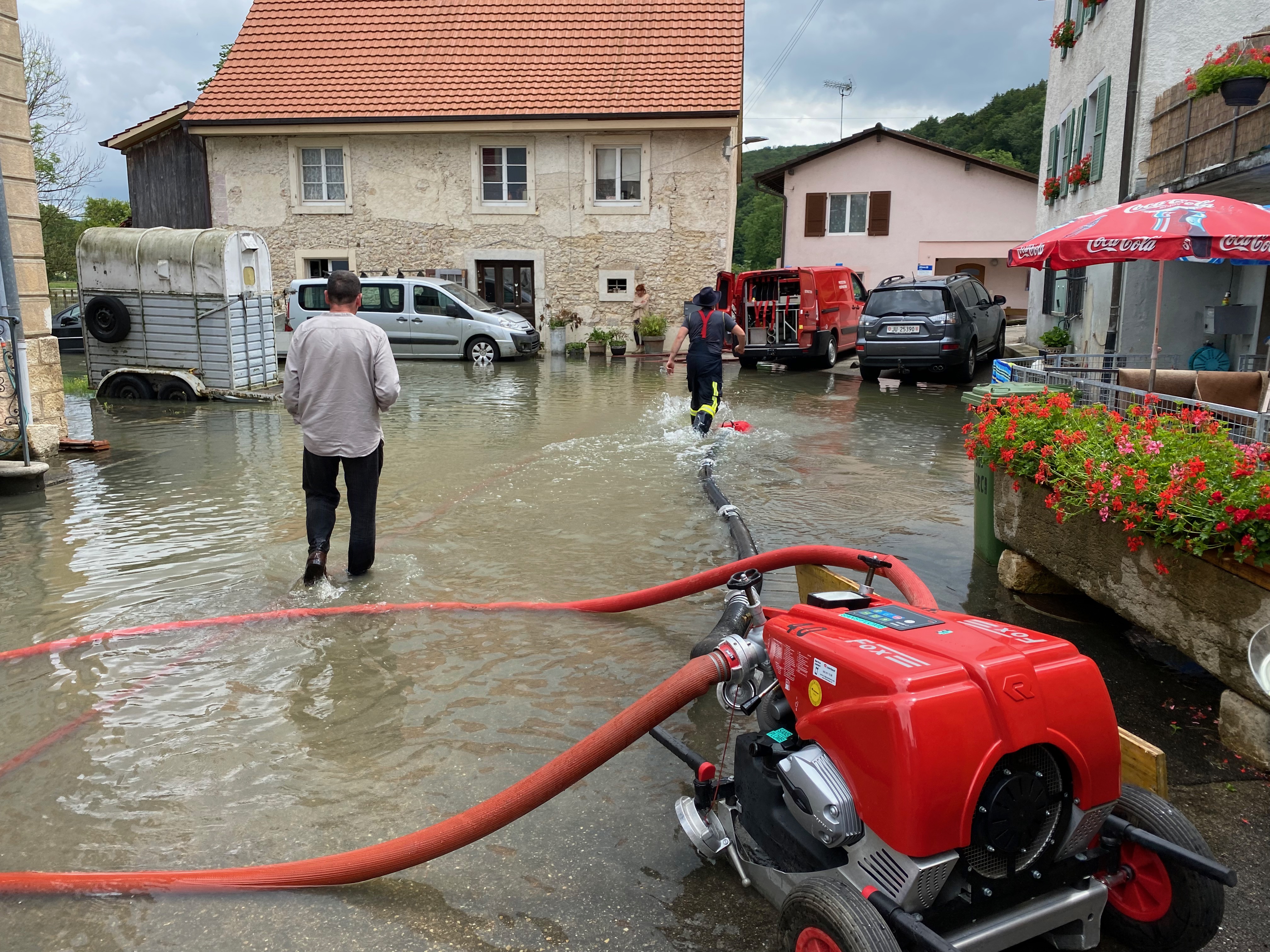 Inondations en Basse-Allaine